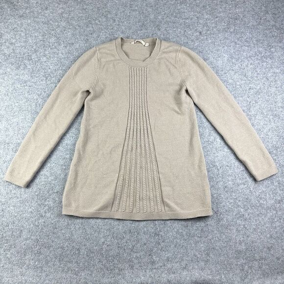 Soft Surroundings Priscilla Pullover Sweater Tunic Womens S Cozy Knit Minimal* - Picture 2 of 13